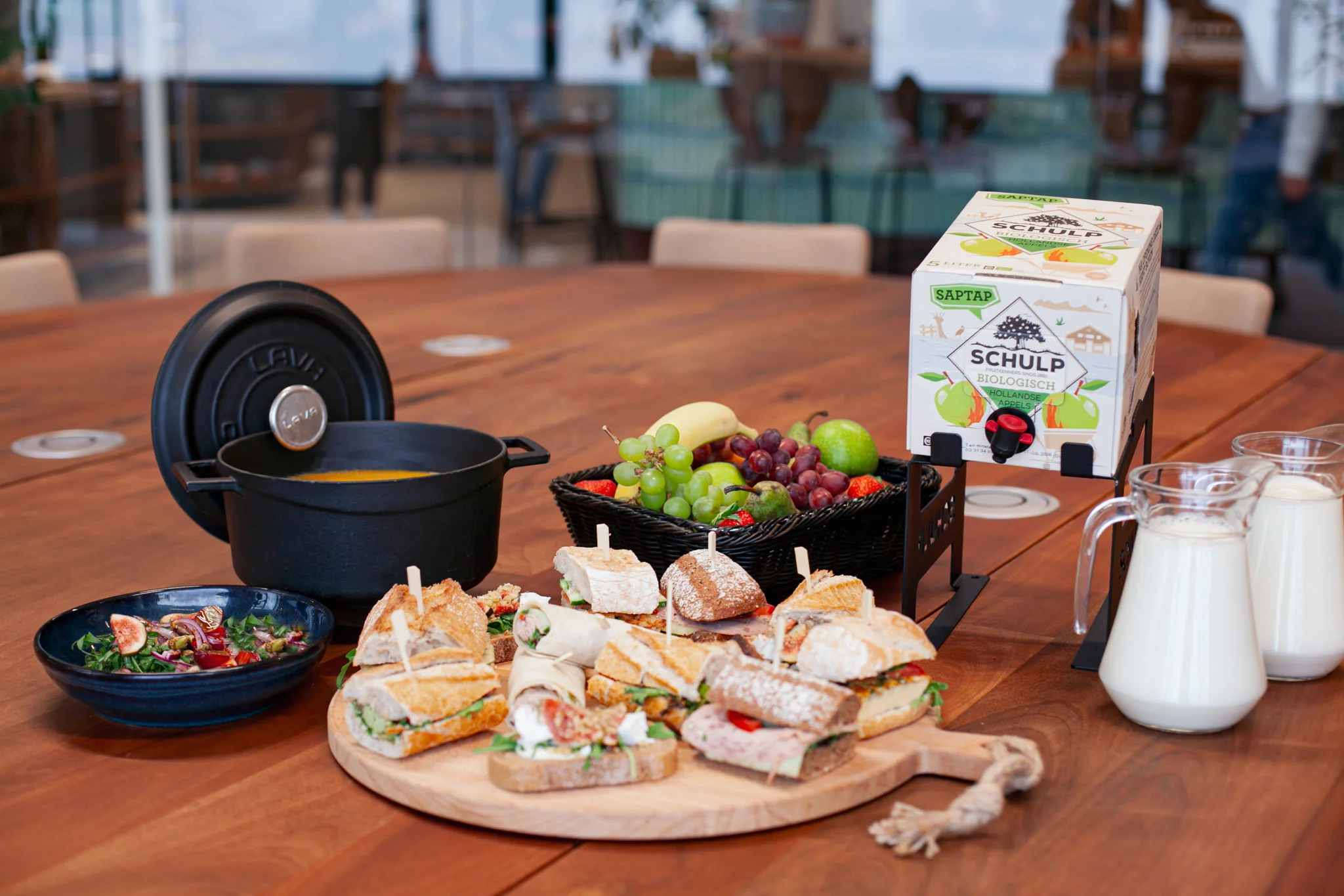 Lunch at your meeting space